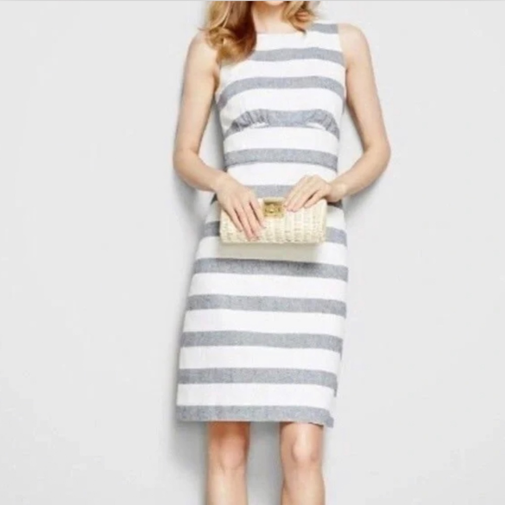 J Crew Striped Dress